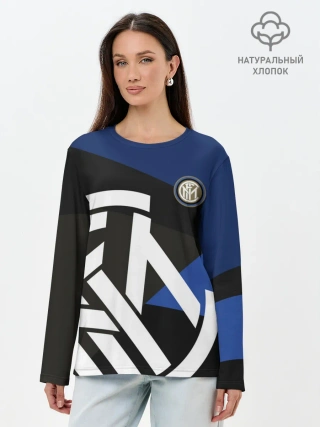 Лонгслив женский. Хлопок / INTER EXLUSIVE
