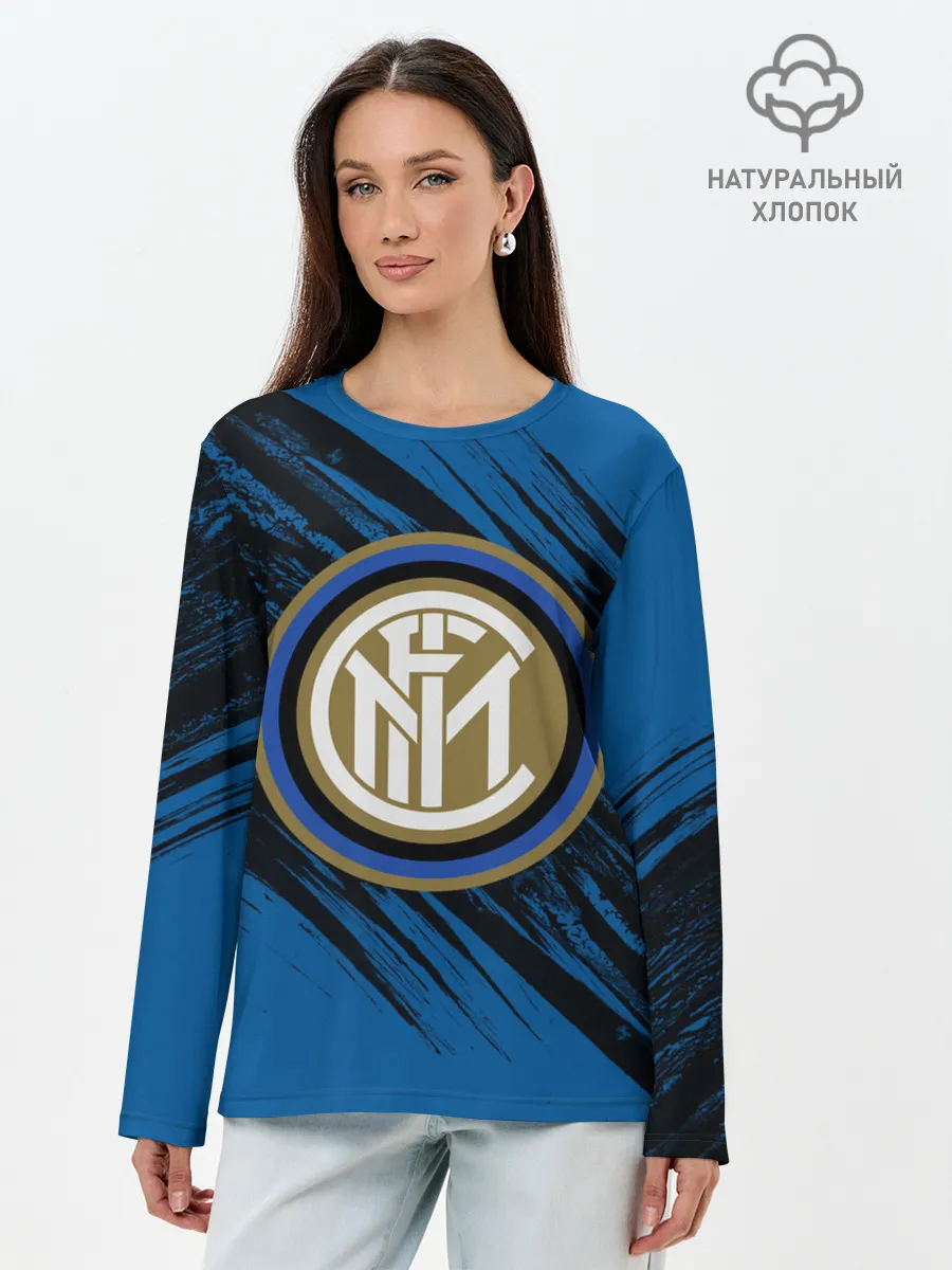 Лонгслив женский. Хлопок / Inter