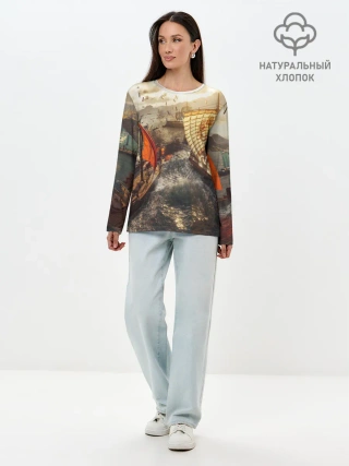 Лонгслив женский. Хлопок / ASSASSINS CREED