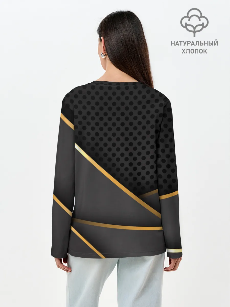 Лонгслив женский. Хлопок / Lamborghini