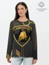 Лонгслив женский. Хлопок / Lamborghini