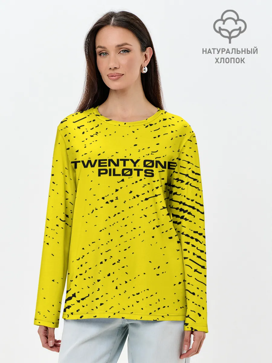 Лонгслив женский. Хлопок / TWENTY ONE PILOTS / 21 PILOTS