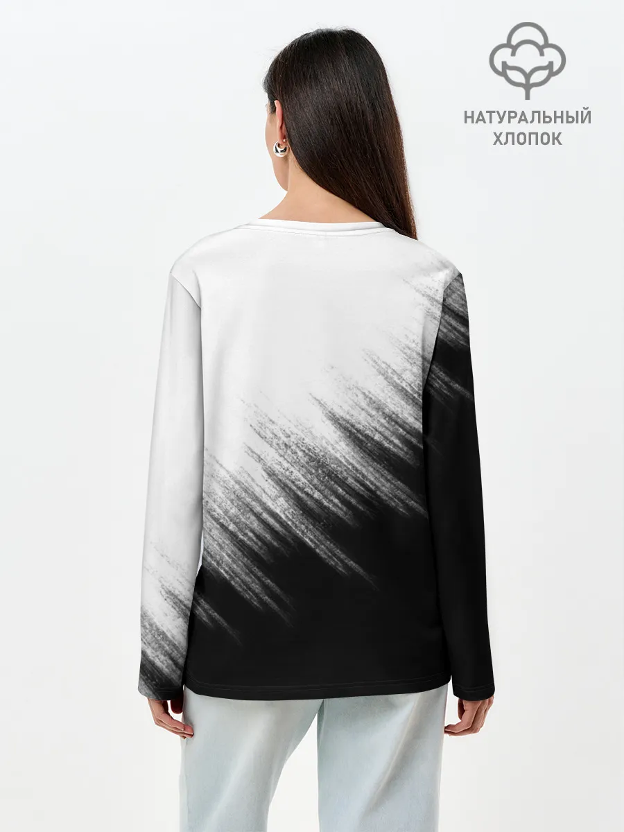 Лонгслив женский. Хлопок / nirvana