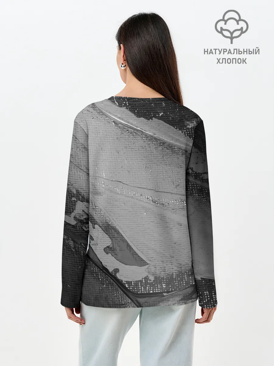 Лонгслив женский. Хлопок / AUDI / АУДИ