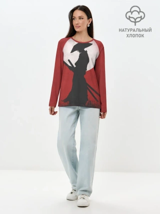 Лонгслив женский. Хлопок / Last samurai