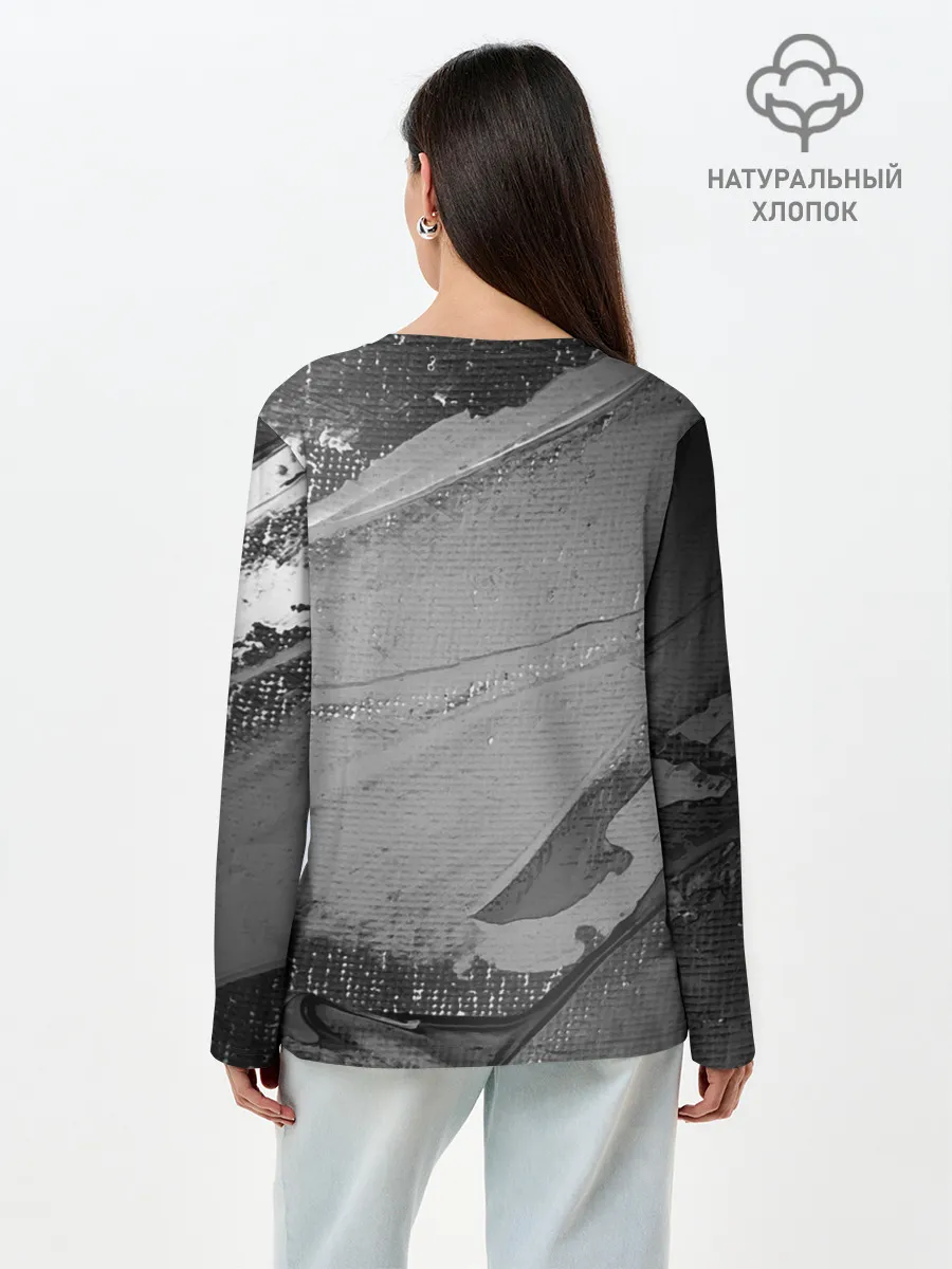 Лонгслив женский. Хлопок / AUDI / АУДИ