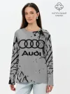 Лонгслив женский. Хлопок / AUDI / АУДИ