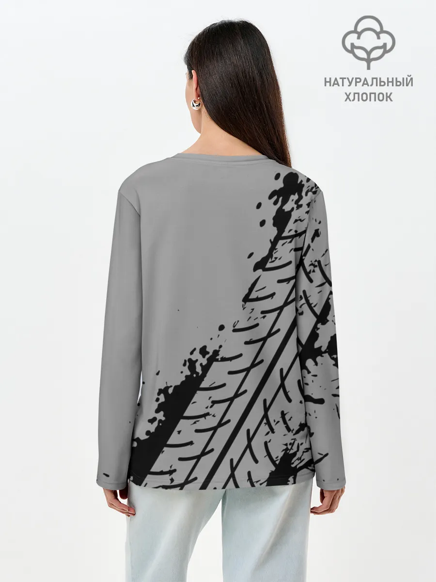 Лонгслив женский. Хлопок / AUDI / АУДИ