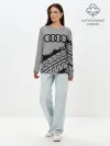 Лонгслив женский. Хлопок / AUDI / АУДИ