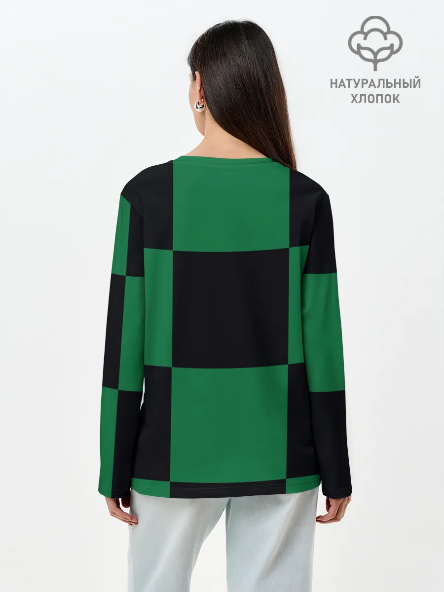 Лонгслив женский. Хлопок / Падшие ученики, выживший лис