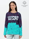 Лонгслив женский. Хлопок / HYPER SCAPE / ХАЙПЕР СКЕЙП