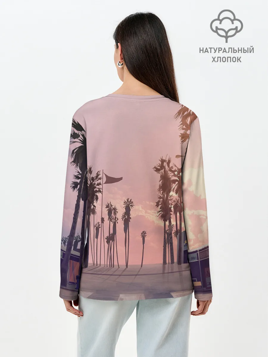 Лонгслив женский. Хлопок / GTA