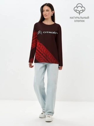 Лонгслив женский. Хлопок / CITROEN