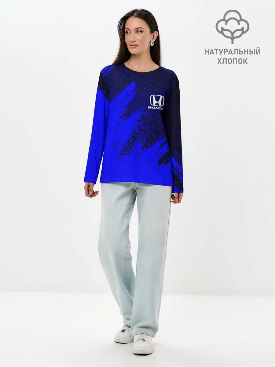 Лонгслив женский. Хлопок / HONDA