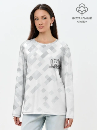 Лонгслив женский. Хлопок / HONDA