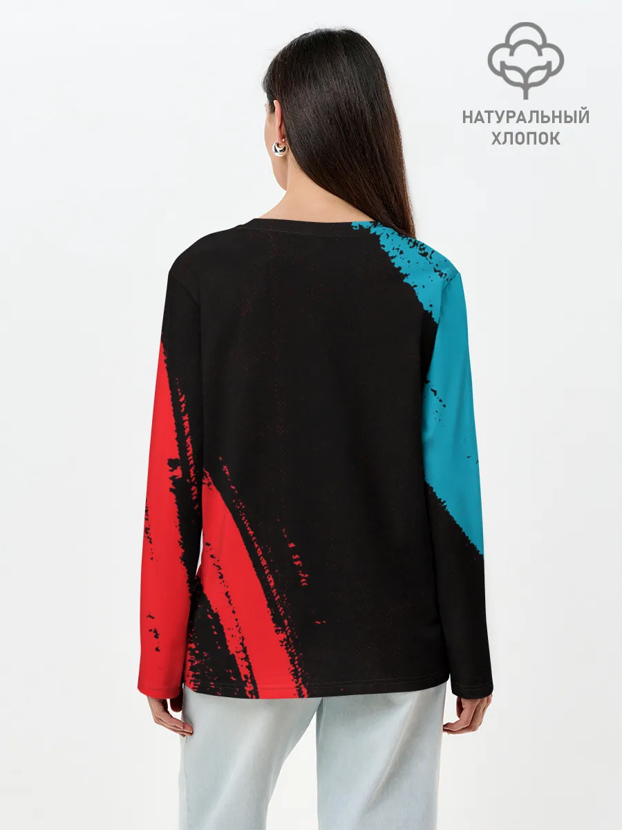 Лонгслив женский. Хлопок / WATCH DOGS LEGION / ВОТЧ ДОГС