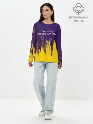 Лонгслив женский. Хлопок / Directed by ROBERT B. WEIDE