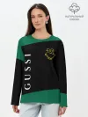 Лонгслив женский. Хлопок / GUSSI / ГУСИ