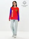 Лонгслив женский. Хлопок / РОССИЯ / RUSSIA