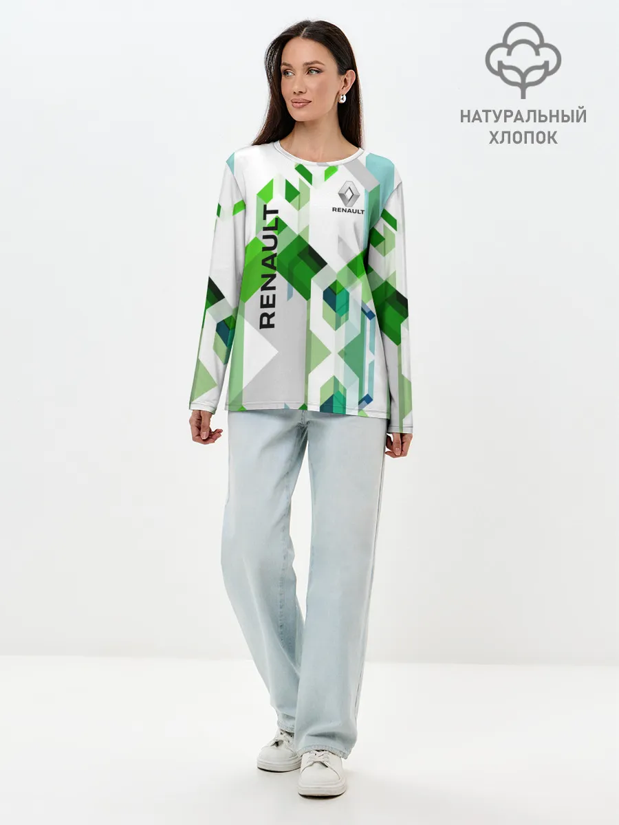 Лонгслив женский. Хлопок / Renault