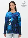 Лонгслив женский. Хлопок / KIA