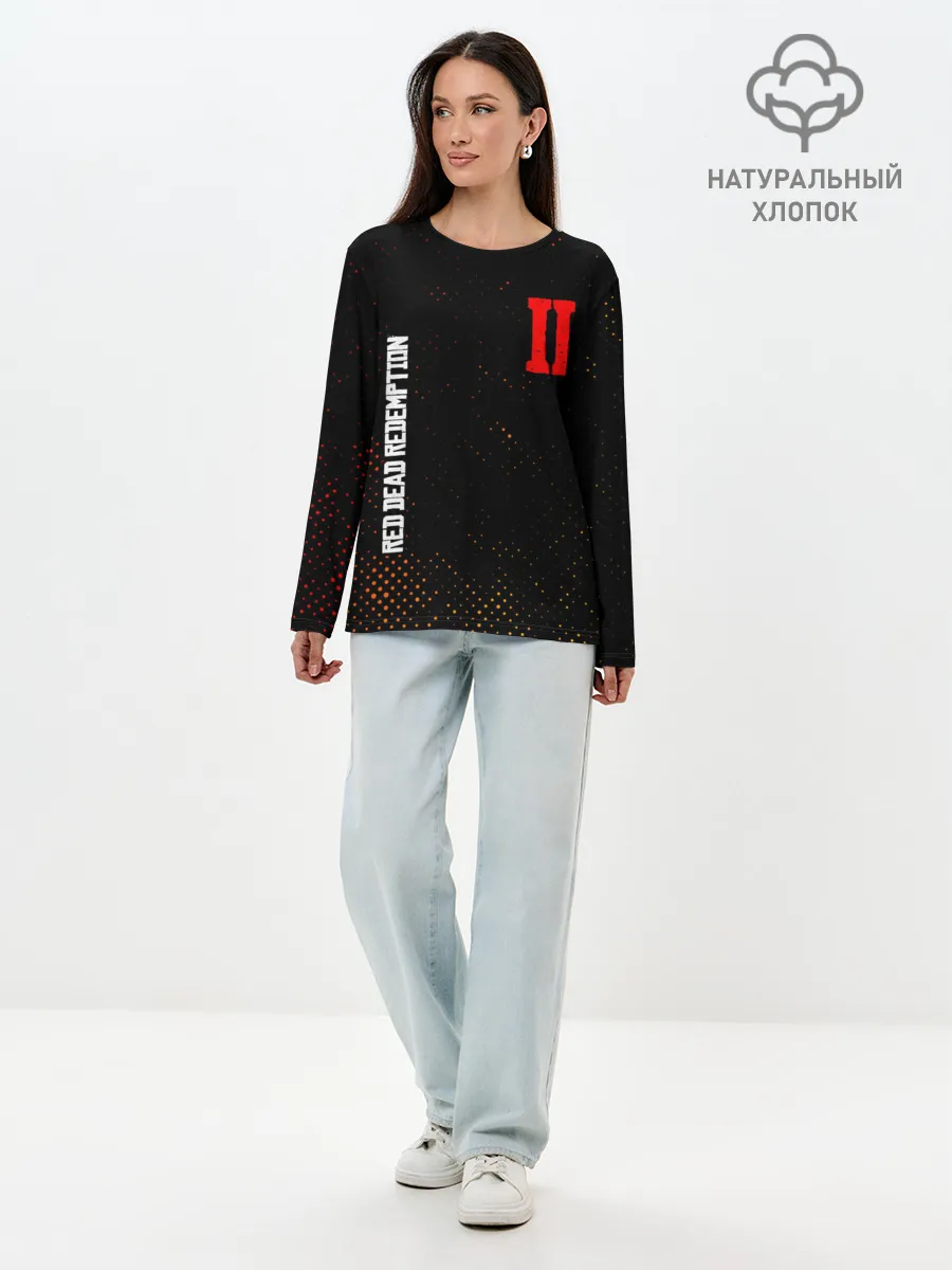 Лонгслив женский. Хлопок / RED DEAD REDEMPTION 2