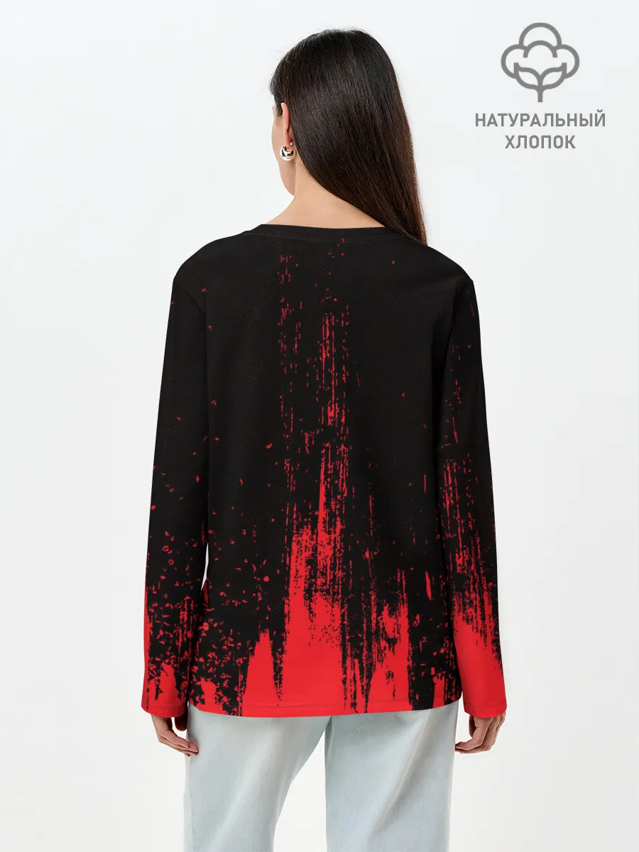 Лонгслив женский. Хлопок / WATCH DOGS LEGION / ВОТЧ ДОГС