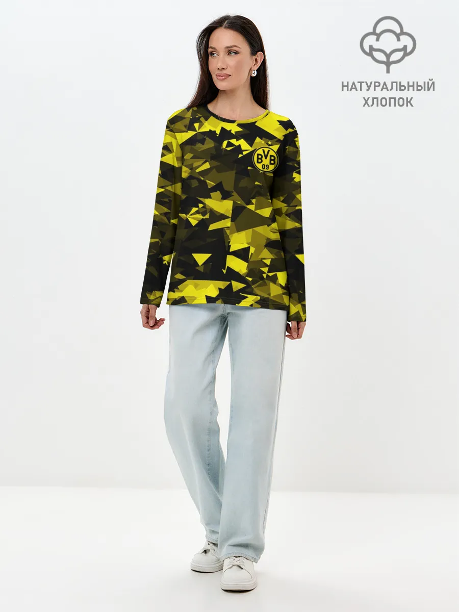 Лонгслив женский. Хлопок / Borussia | Боруссия