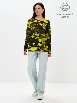 Лонгслив женский. Хлопок / Borussia | Боруссия