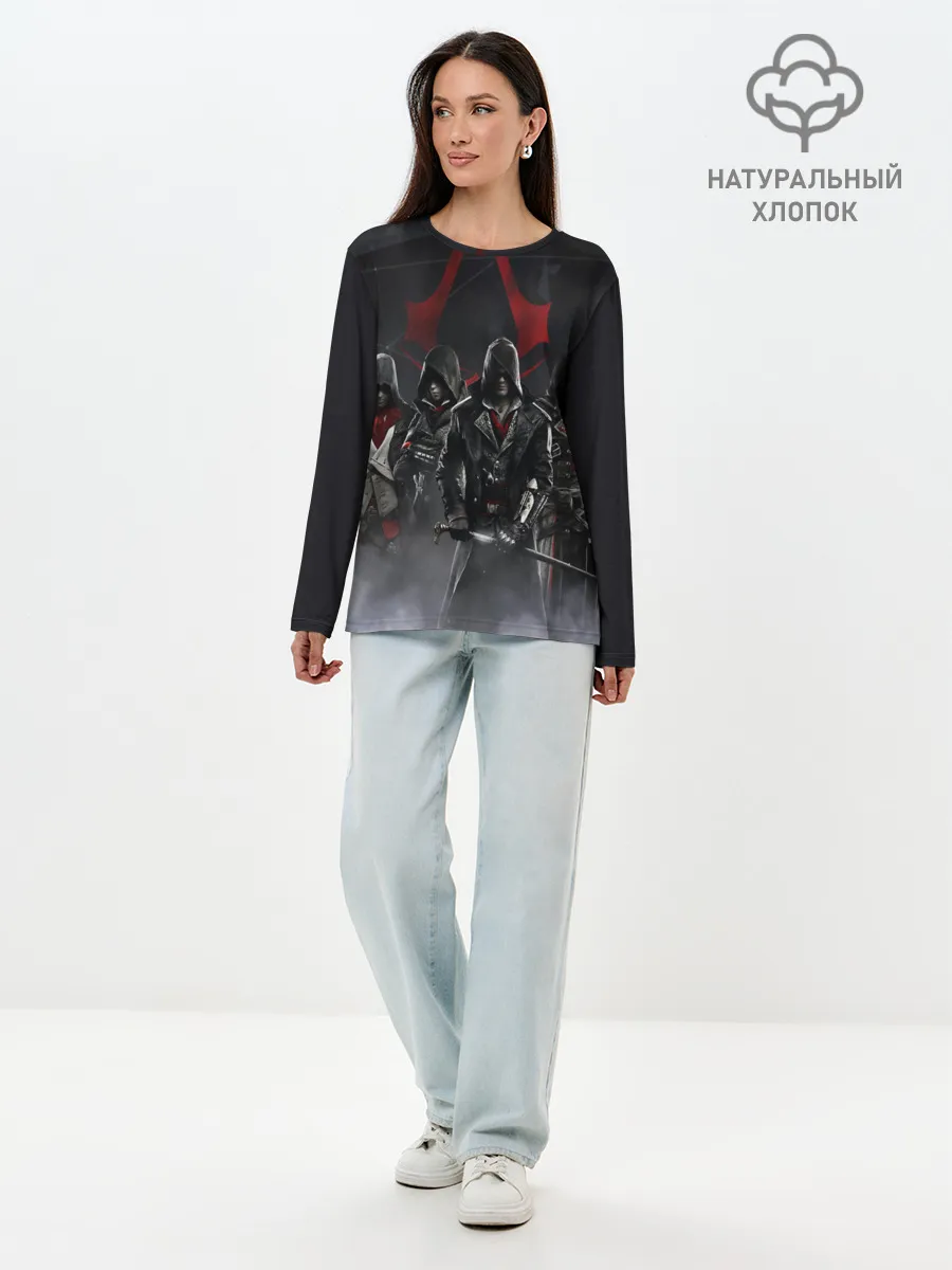 Лонгслив женский. Хлопок / Assassin’s Creed Syndicate