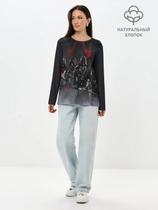 Лонгслив женский. Хлопок / Assassin’s Creed Syndicate
