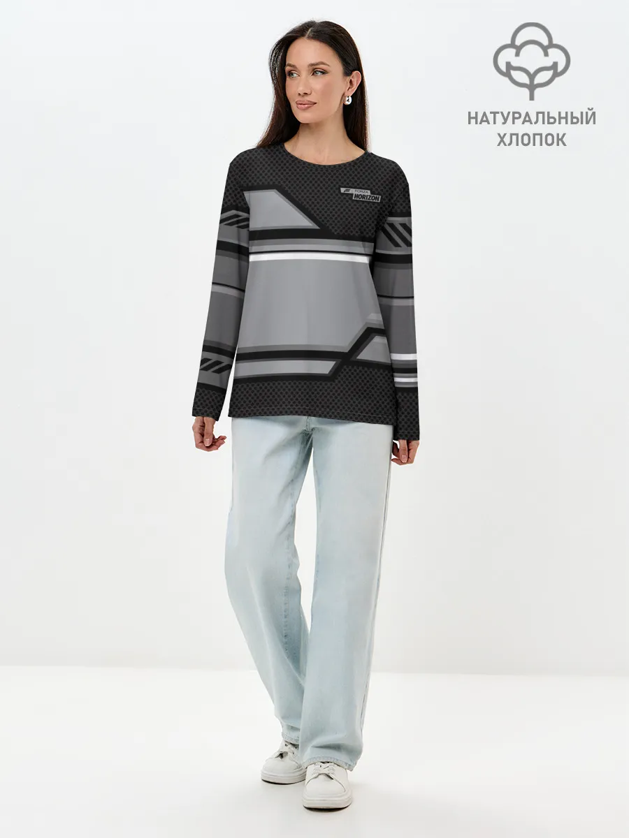 Лонгслив женский. Хлопок / Forza Horizon