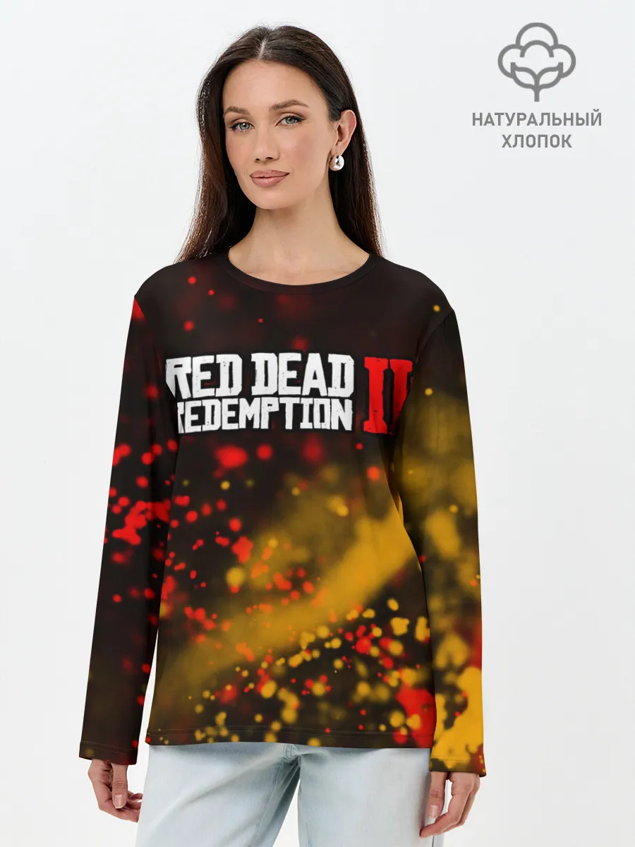 Лонгслив женский. Хлопок / RED DEAD REDEMPTION 2