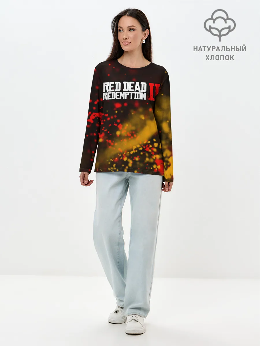 Лонгслив женский. Хлопок / RED DEAD REDEMPTION 2