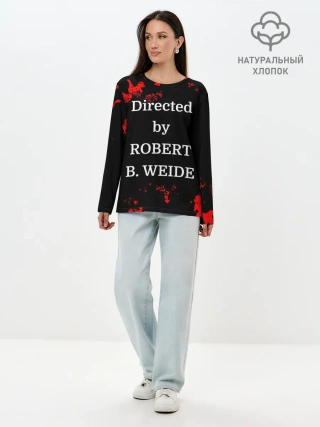 Лонгслив женский. Хлопок / Directed by ROBERT B. WEIDE