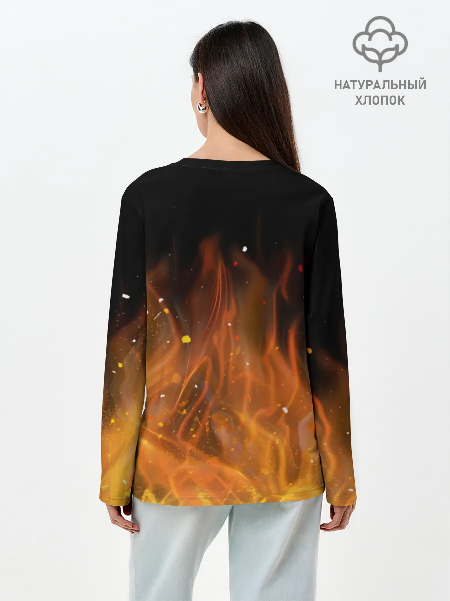 Лонгслив женский. Хлопок / COUNTER STRIKE