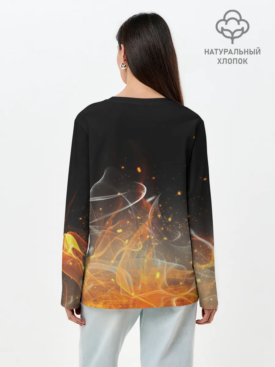 Лонгслив женский. Хлопок / COUNTER STRIKE