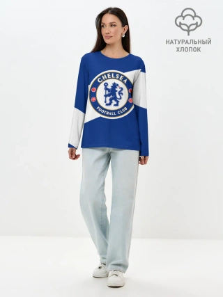 Лонгслив женский. Хлопок / Chelsea SPORT