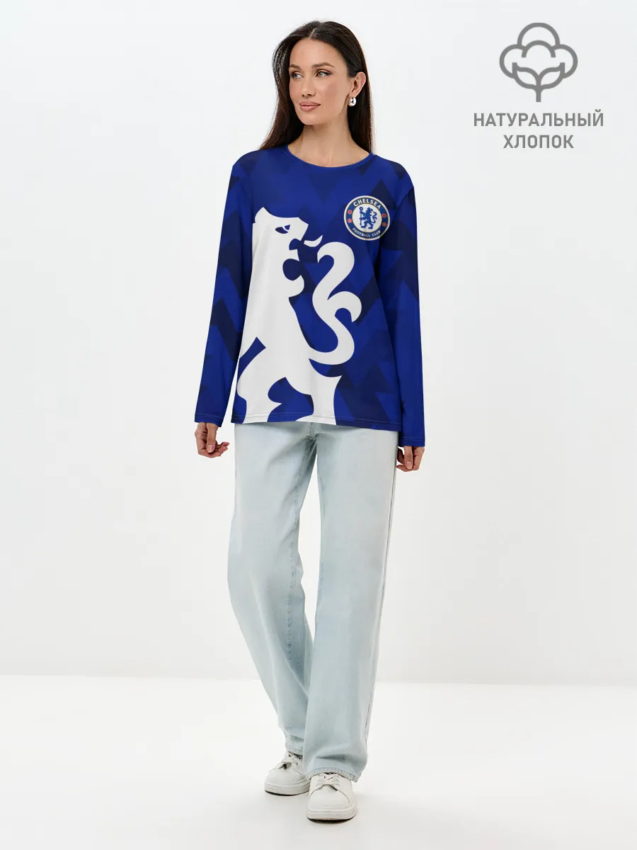 Лонгслив женский. Хлопок / Chelsea