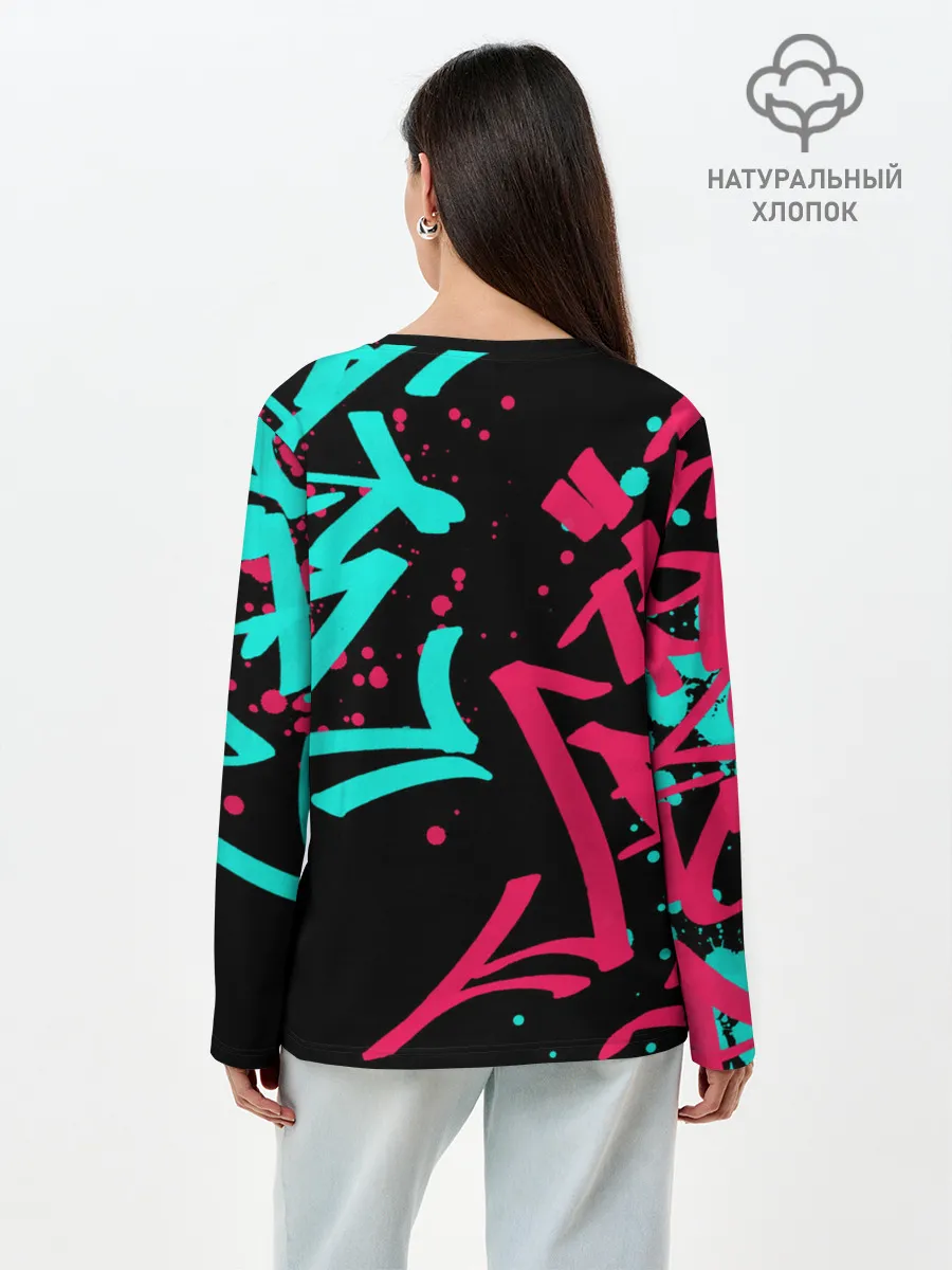 Лонгслив женский. Хлопок / Stray Kids