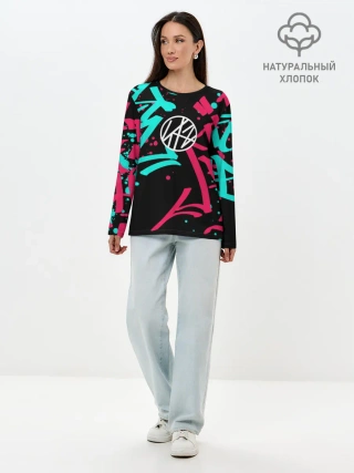 Лонгслив женский. Хлопок / Stray Kids