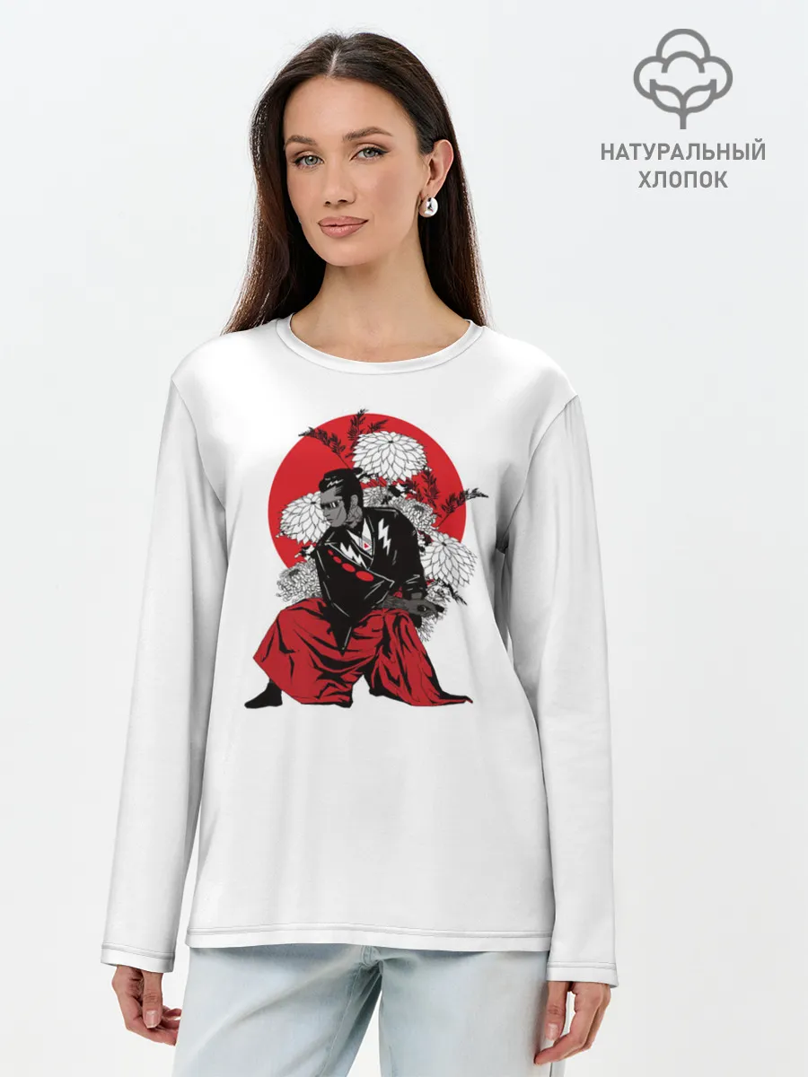 Лонгслив женский. Хлопок / Япония