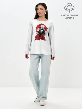 Лонгслив женский. Хлопок / Япония