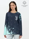 Лонгслив женский. Хлопок / JUVENTUS / ЮВЕНТУС