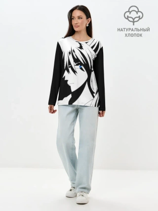 Лонгслив женский. Хлопок / Aska