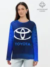 Лонгслив женский. Хлопок / TOYOTA / ТОЙОТА