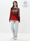 Лонгслив женский. Хлопок / AUDI / АУДИ