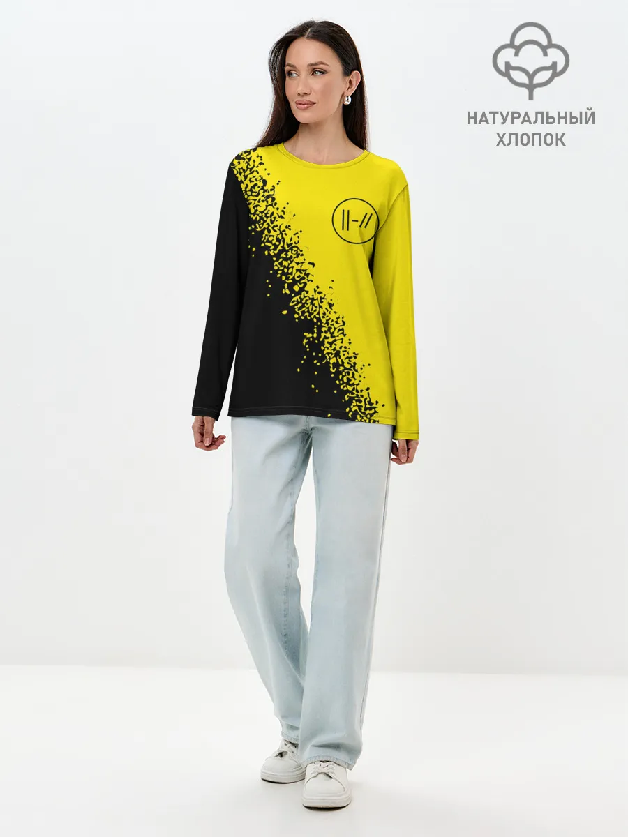 Лонгслив женский. Хлопок / TWENTY ONE PILOTS / 21 PILOTS