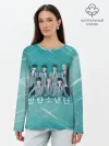 Лонгслив женский. Хлопок / BTS