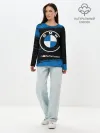 Лонгслив женский. Хлопок / BMW / БМВ